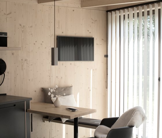 Wohnbereich / Küche 2er Cabin Cozy Wohnbereich / Küche 2er Cabin Cozy