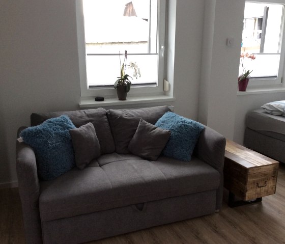 Wohnbereich, © Nordeifel Tourismus GmbH & Fewo Eifeler Edelsteine Aquamarin Wohnbereich, © Nordeifel Tourismus GmbH & Fewo Eifeler Edelsteine Aquamarin