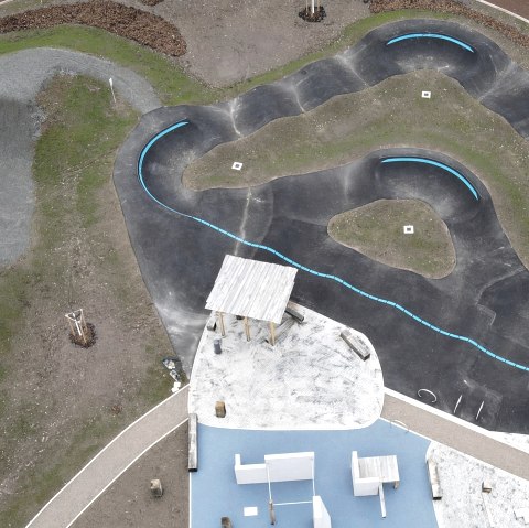 Pumptrack, © LS Landschaftsarchitekten Pumptrack, © LS Landschaftsarchitekten