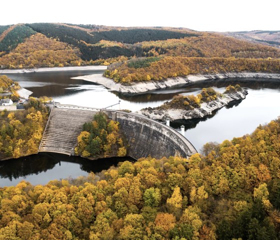 Herbst im Nationalpark Eifel, Urfttalsperre, © Tourismus NRW e.V. Herbst im Nationalpark Eifel, Urfttalsperre, © Tourismus NRW e.V.