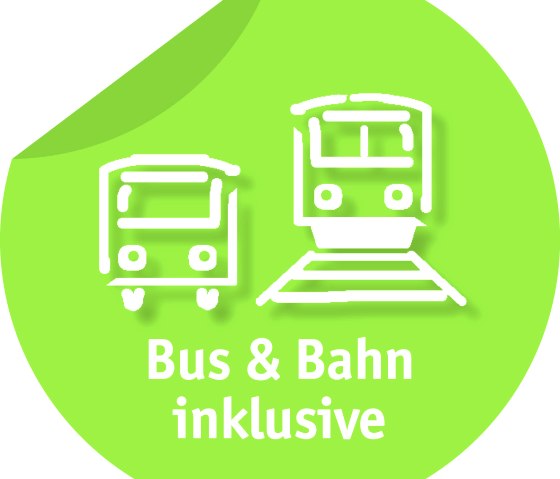 GästeTicket Bus & Bahn inklusive GästeTicket Bus & Bahn inklusive