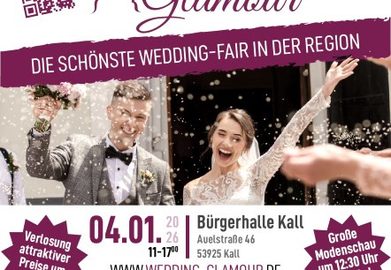 Wedding glamour Veranstaltungsplakat, © Wedding Glamour Wedding glamour Veranstaltungsplakat, © Wedding Glamour