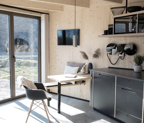 Wohnbereich / Küche 2er Cabin Cozy Wohnbereich / Küche 2er Cabin Cozy