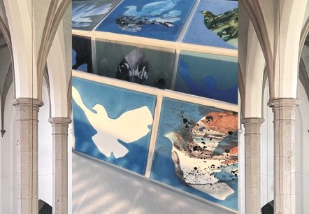 Lichtzeichen Kunstwerk, © GfW Schleiden Lichtzeichen Kunstwerk, © GfW Schleiden