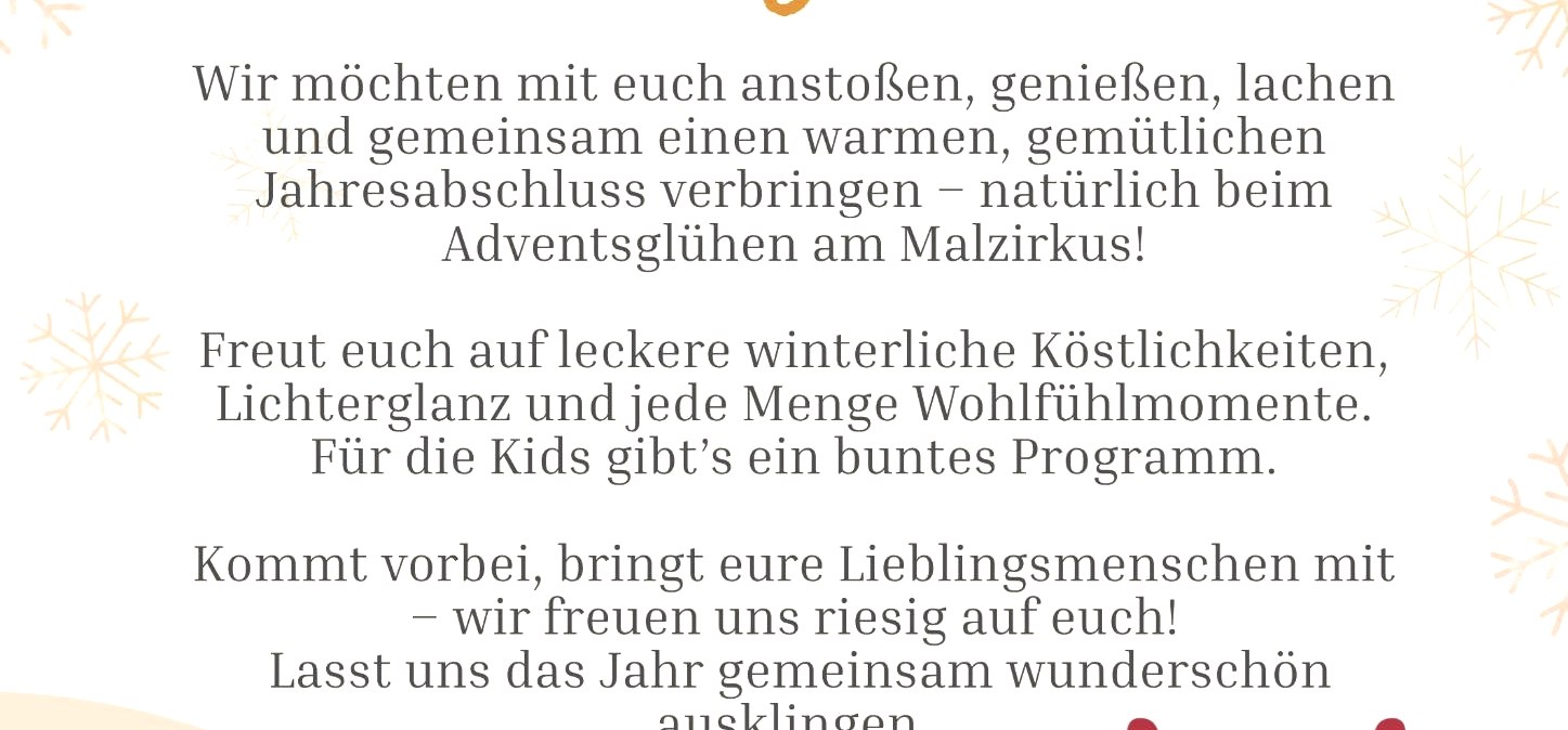 Adventsglühen, © Fortuna hilft e.V. Adventsglühen, © Fortuna hilft e.V.