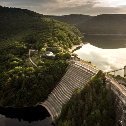 View of the Urft Dam in the Eifel National Park, © Eifel Tourismus GmbH, D. Ketz View of the Urft Dam in the Eifel National Park, © Eifel Tourismus GmbH, D. Ketz