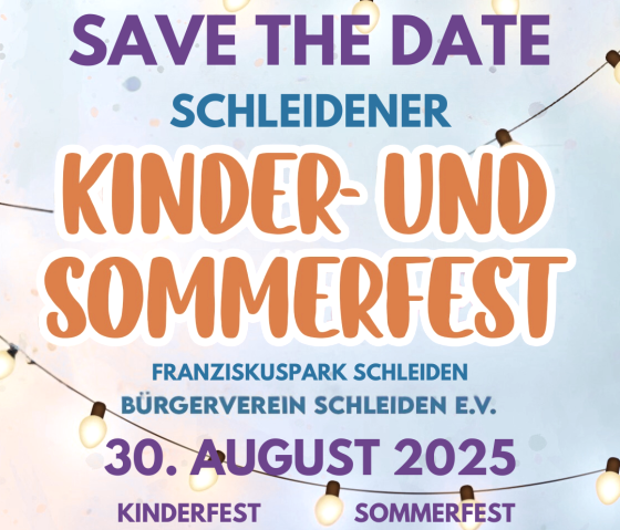 Kinder- u. Sommerfest, © Bürgerverein Schleiden e.V.