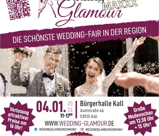 Wedding glamour Veranstaltungsplakat, &copy; Wedding Glamour