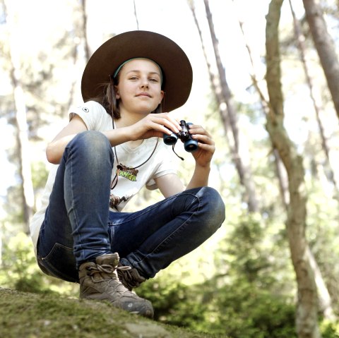 Tour en famille avec des rangers juniors, © Nationalpark Eifel