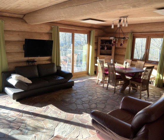 Living space example, © Nordeifel Tourismus GmbH & Eifelurlaubstammhäuser