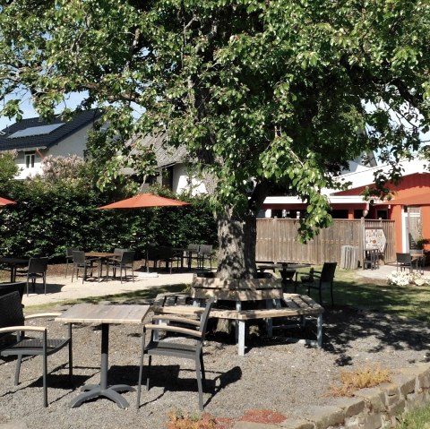 Café Kupp Außenbereich, © Inge Kupp