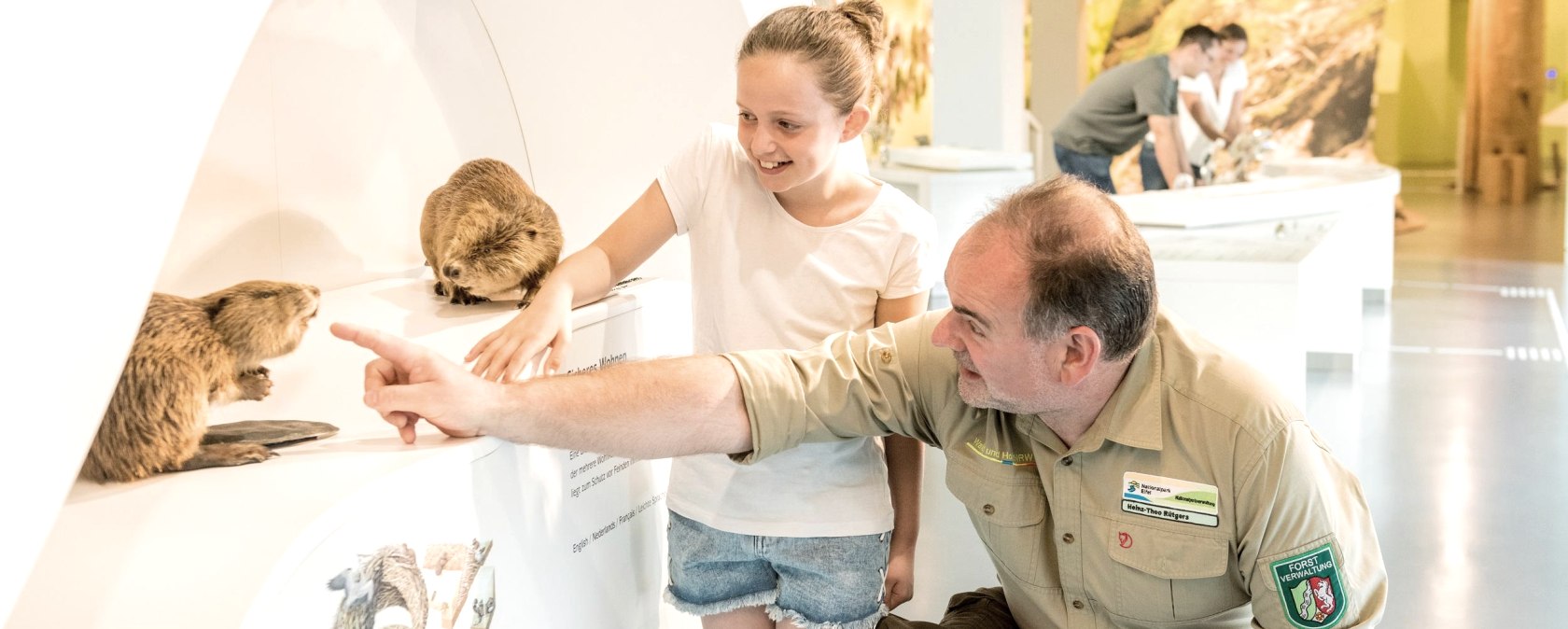 Erkundungstour Erlebnisausstellung Wildnis(t)r&auml;ume, &copy; Dominik Ketz