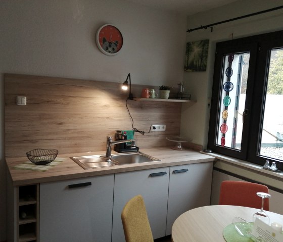 Kitchen: dishwasher; wine rack