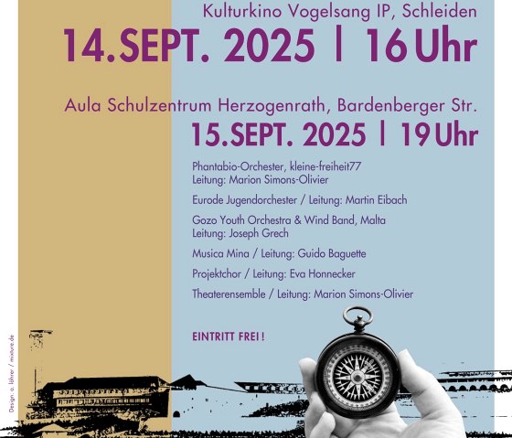 Veranstaltungsplakat, © Eurode Jugendorchester Herzogenrath