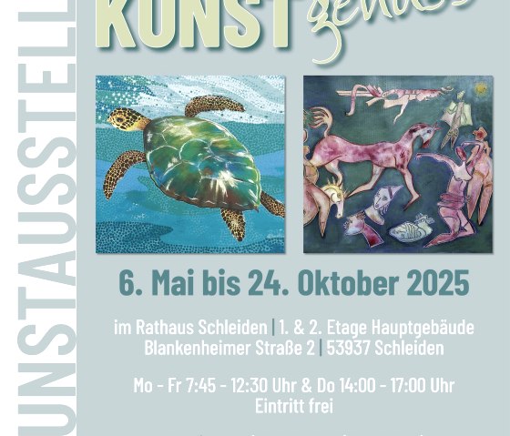 KunstGenuss exhibition, © Stadt Schleiden