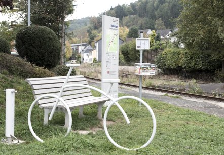 Rad- und Wanderbahnhof Schleiden, &copy; Roman H&ouml;vel