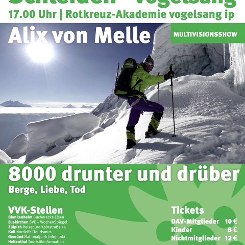 Veranstaltungsplakat, © DAV Eifel