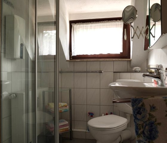 Salle de douche et toilettes, © Nordeifel Tourismus GmbH & Johannes Schuh